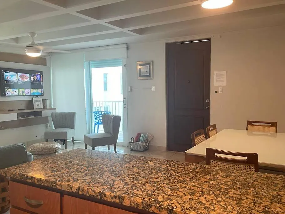 Beach Front 2 Bedroom 1 Bathroom Apt. San Juan 0*,  Puerto Rico